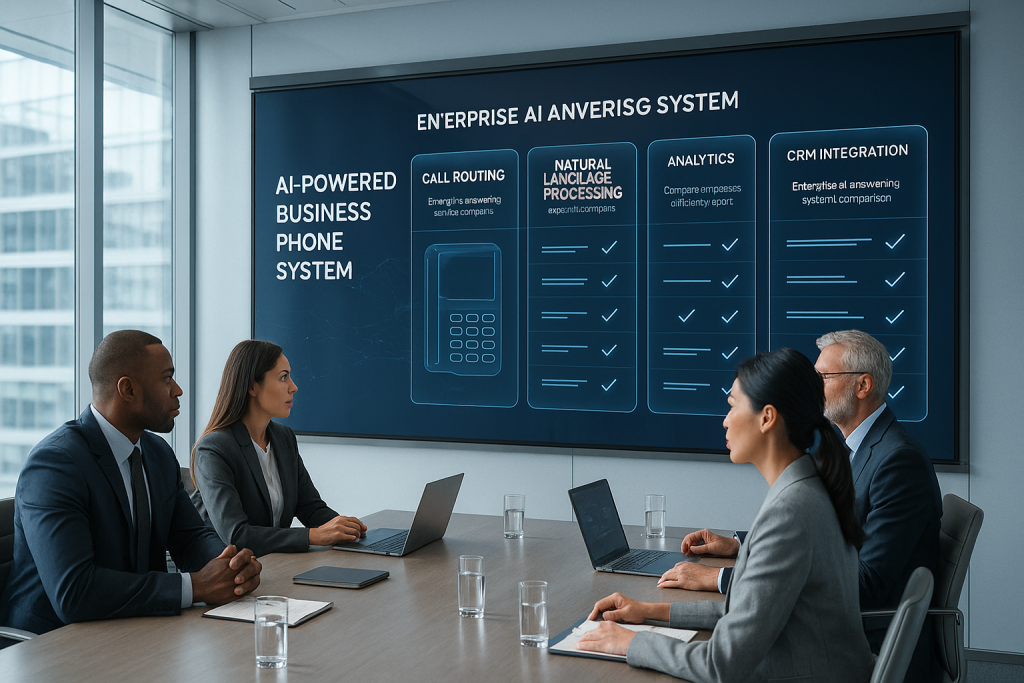 business phone answering system