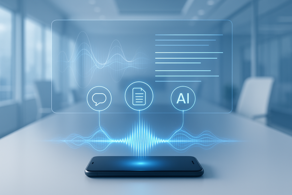 AI voice answering service